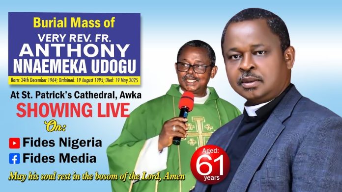 Biography of Rev Fr Anthony Nnaemeka Udogu