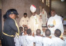 St. Dominic’s Mbaukwu Welcomes Bishop Ezeokafor on Pastoral Visit