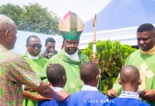 Bishop Ezeokafor Visits St Michael’s Sec Sch Nimo, Urges Christians to Stop Posing as More Righteous