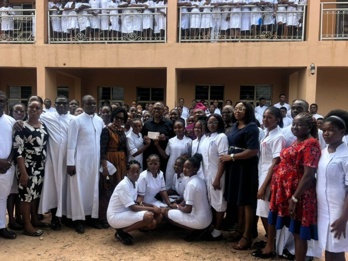 Obi Visits Oji River Hospital