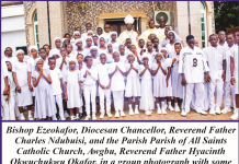 Solemnity of All Saints: Bishop Ezeokafor Visits Former Parish In Awgbu, Enjoins Christians to Do God’s Will